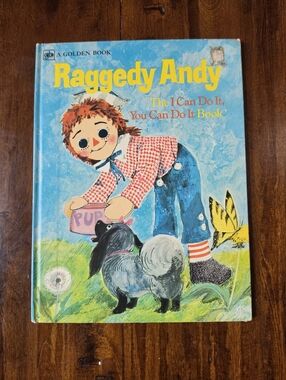 Vintage Raggedy Andy Hardback Book